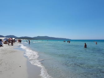 Spiaggia di Porto Pino e Capo Teulata (poligono militare), Sardegna sud occidentale 
