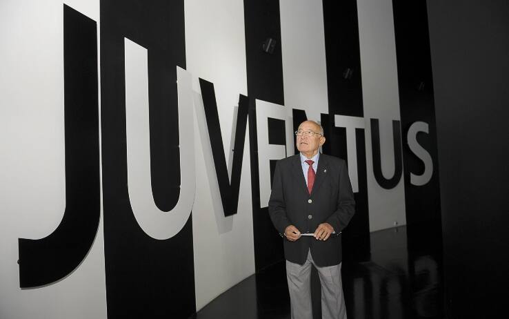 Luis Del Sol in visita allo Juventus Museum nel 2014