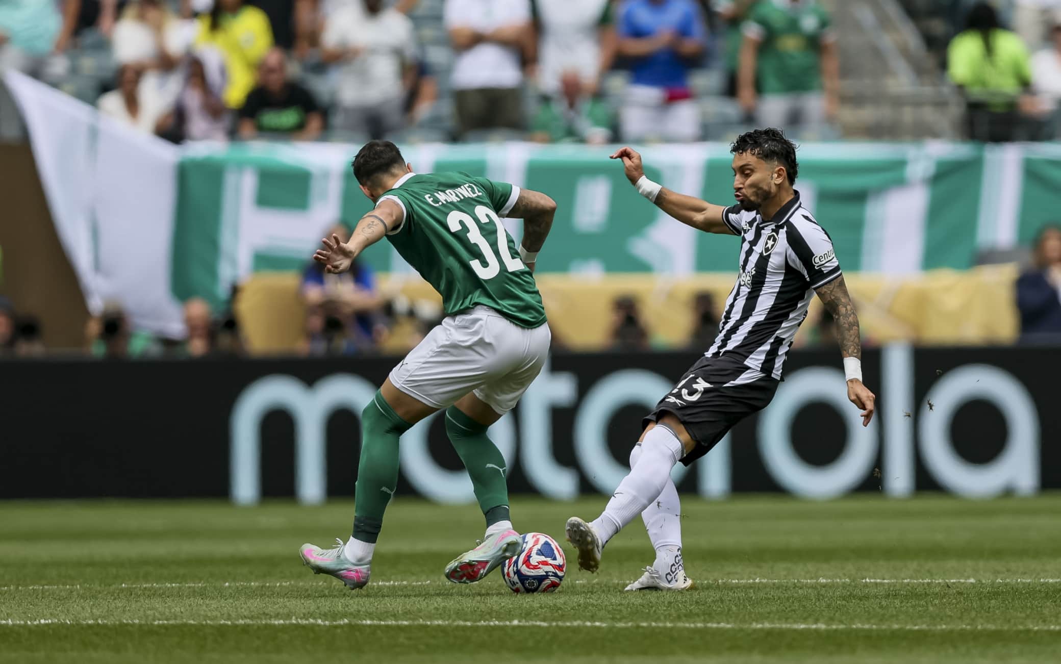 Il primo tempo di Palmeiras-Botafogo