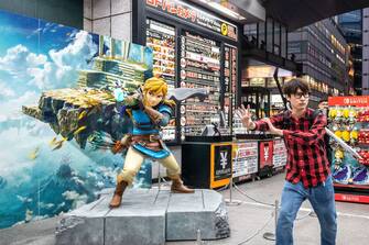 Negozio di videogiochi Nintendo in Giappone
