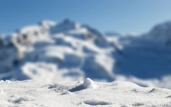 montagna neve