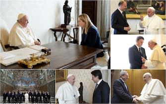 papa francesco e i premier italiani