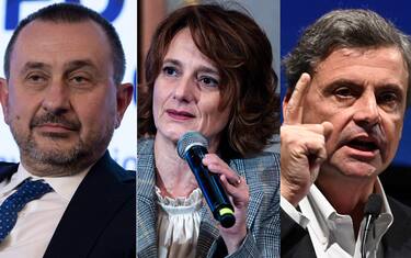 Nella combo, (S-D) Ettore Rosato, Elena Bonetti e Carlo Calenda.
ANSA/ MASSIMO PERCOSSI/ ANGELO CARCONI/ MAURIZIO BRAMBATTI