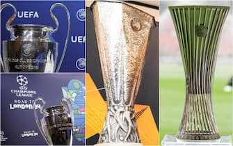 Champions League, Europa League e Conference League