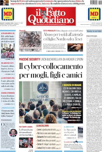 Rassegna stampa 1 novembre