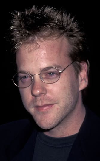 HOLLYWOOD, CA - NOVEMBER 11:  Kiefer Sutherland attends the premiere of "Eye For An Eye" on November 11, 1996 at Paramount Studios in Hollywood, California. (Photo by Ron Galella, Ltd./Ron Galella Collection via Getty Images) 