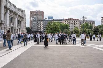 Flash mob ristoratori Milano