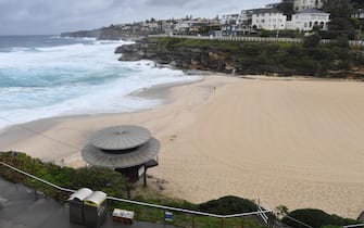 Covid, strade deserte a Sydney per il lockdown