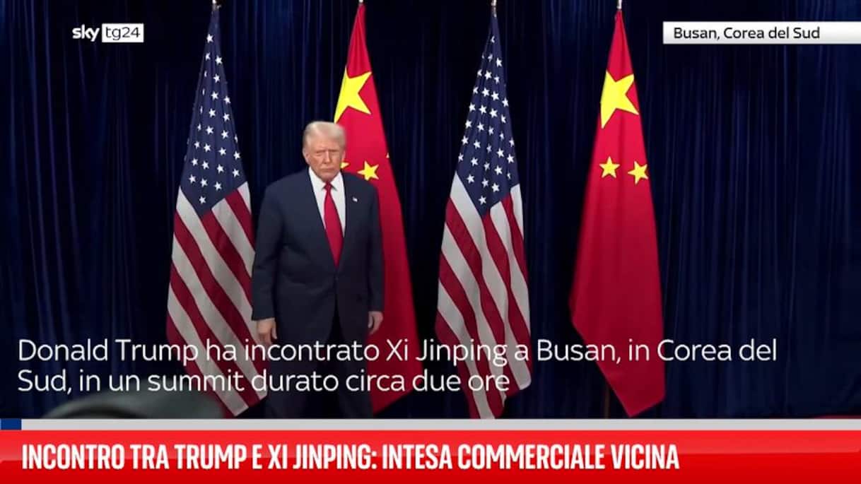 Incontro tra Trump e Xi Jinping: intesa commerciale vicina | Video Sky TG24