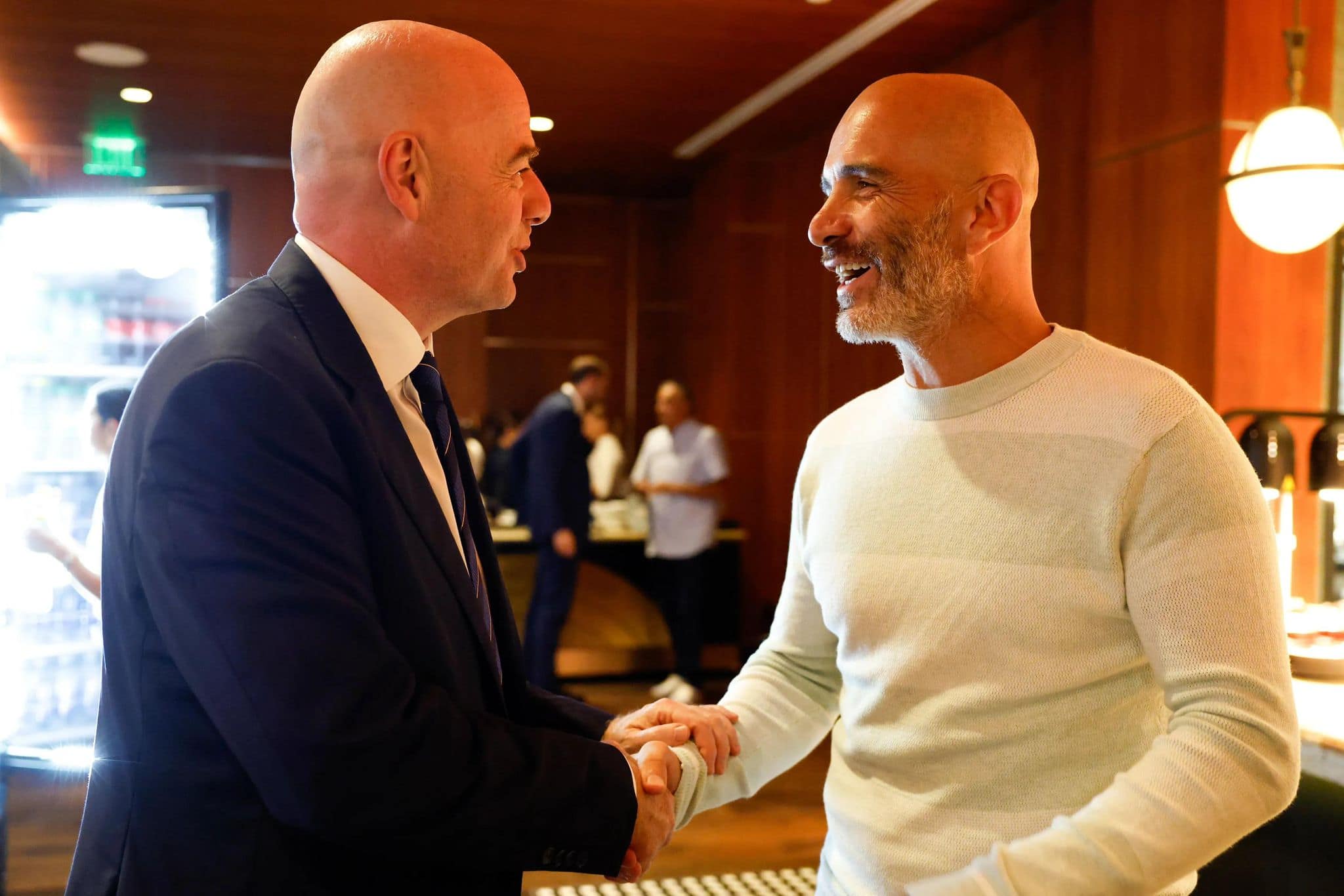 L'incontro Infantino-Maresca