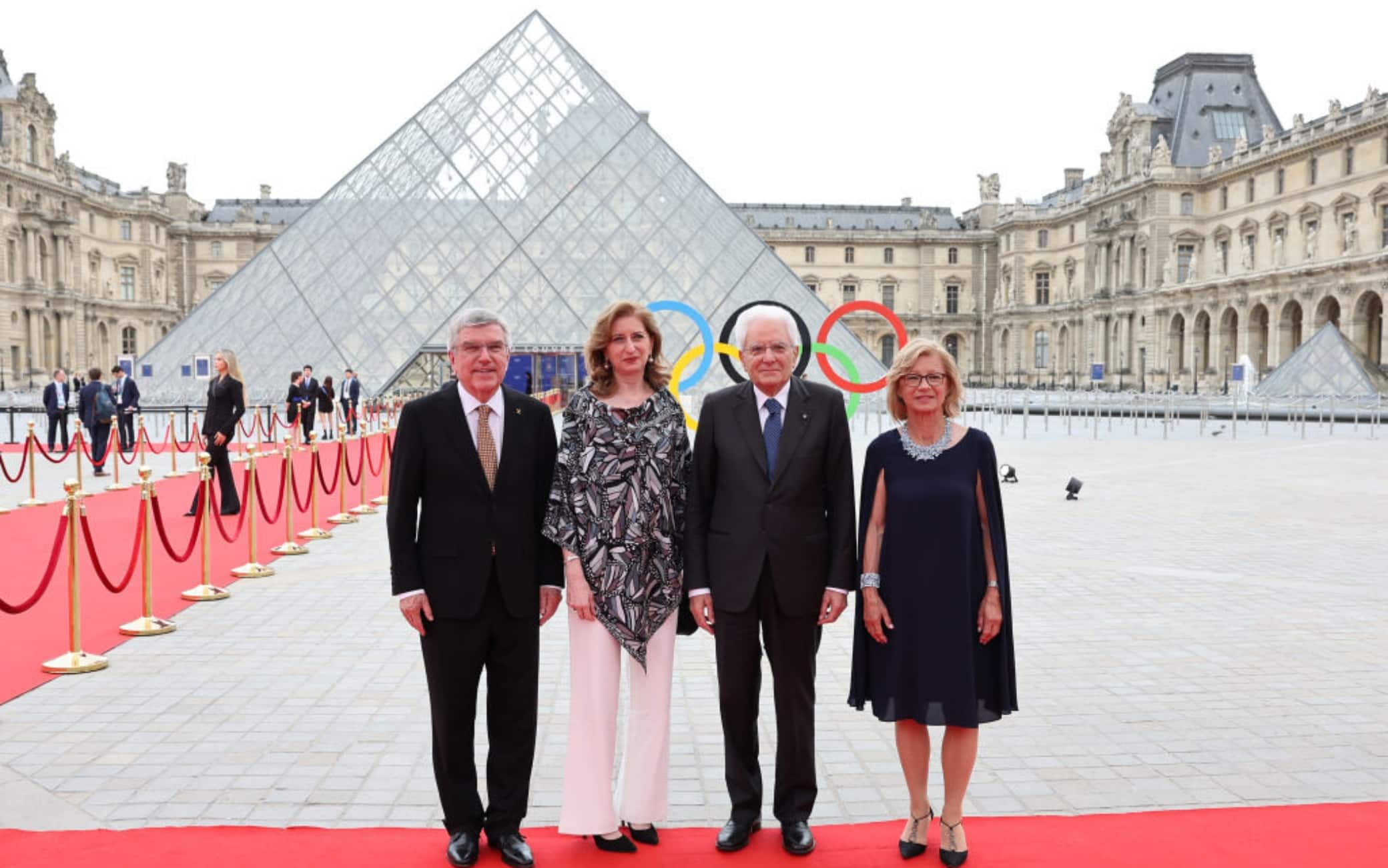 Mattarella al Louvre