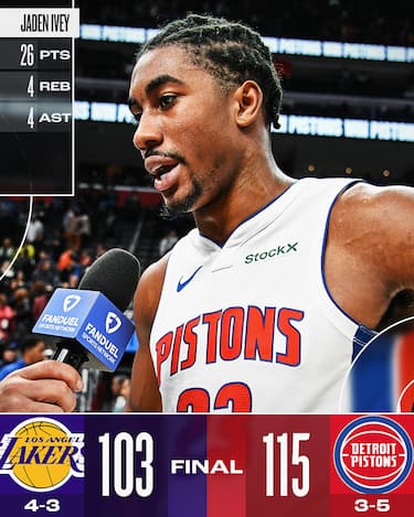 DETROIT PISTONS-LOS ANGELES LAKERS 115-103