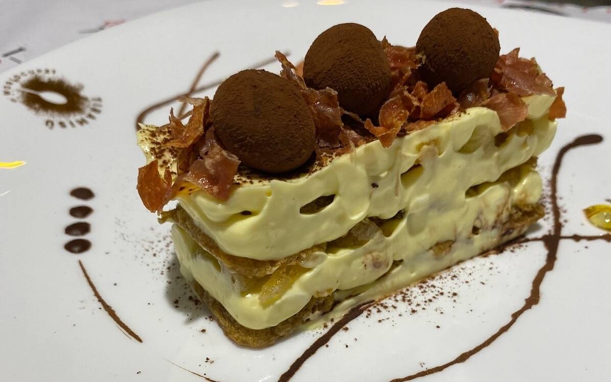 Il tiramisù con prosciutto e melone