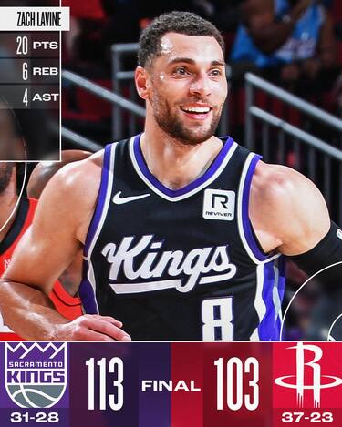 HOUSTON ROCKETS-SACRAMENTO KINGS 103-113
