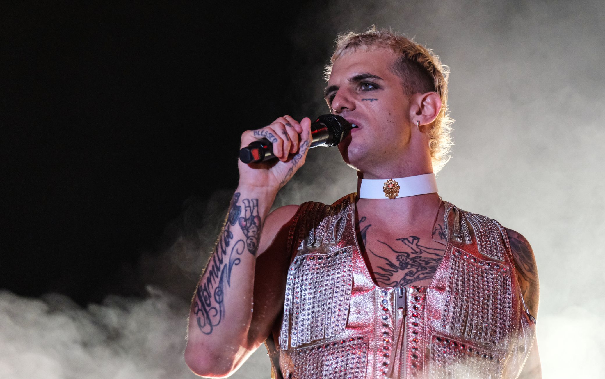 La scaletta del concerto di Achille Lauro a Roma