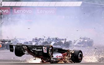 Gp Gran Bretagna, incidente a Silverstone, F1