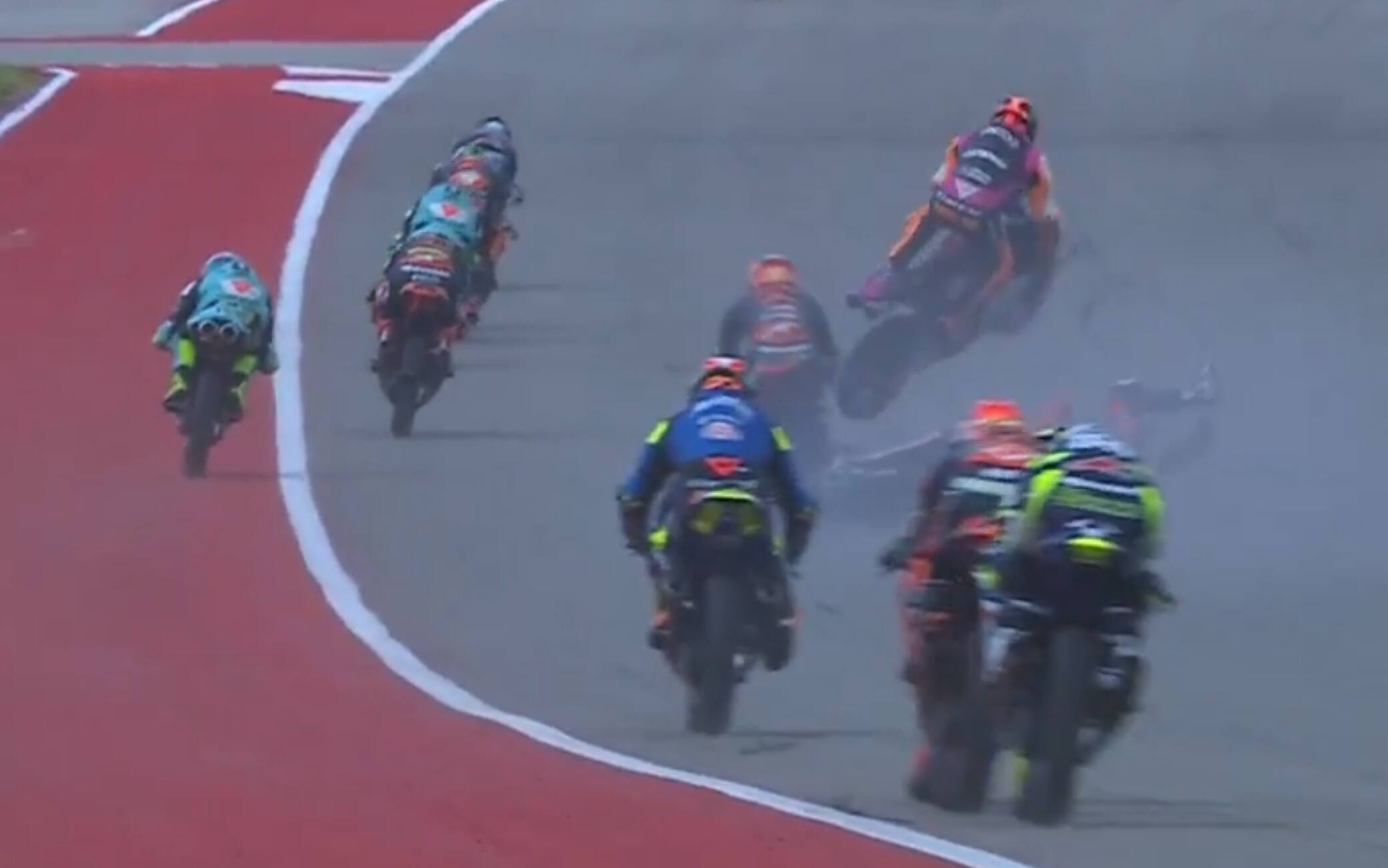 MotoGP, 2021, Texas: Pilotos discutem o acidente de Moto3 em Austin -  MotoSport