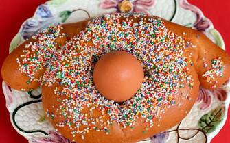 Traditional cake for the Easter holidays in Spain