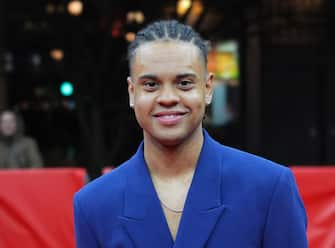 22 February 2024, Berlin: Actor Esmael Agostinho attends the premiere of his film "Deine BrÃ¼der" at the Zoo Palast cinema. The third episode in the "Time - Crime" series starts in the Panorama section. The 74th Berlin International Film Festival will take place from February 15 to 25, 2024. Photo: Soeren Stache/dpa (Photo by Soeren Stache/picture alliance via Getty Images)