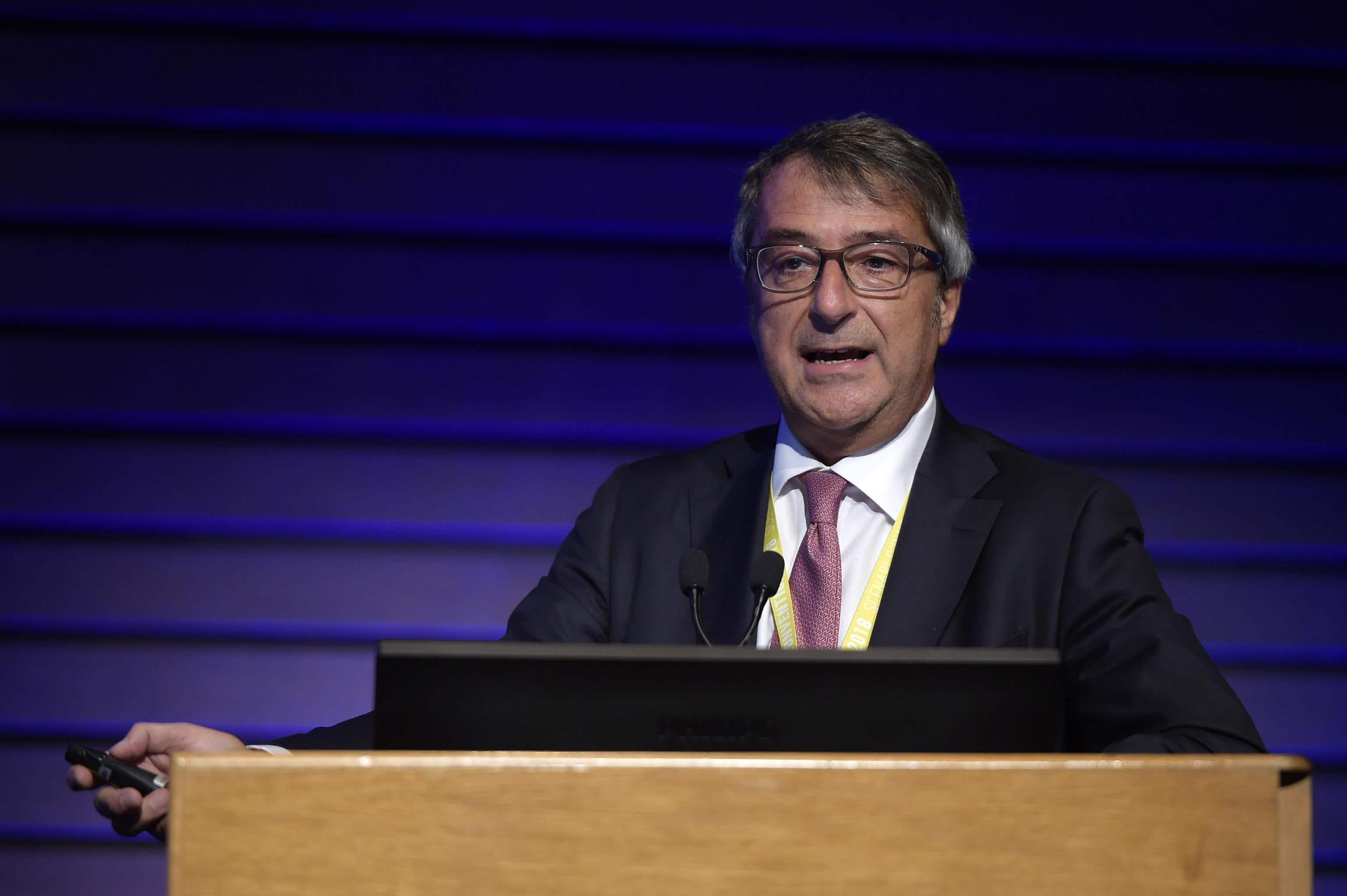 Nino Cartabellotta durante la Convention Fiaso 2018 a Palazzo dei Congressi all'Eur, Roma 08 Novembre 2018.
ANSA / LUIGI MISTRULLI