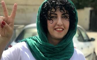 File photo undated - Narges Mohammadi, Iranian women's rights advocate serving 12 years in jail, won the 2023 Nobel Peace Prize. Narges Mohammadi was released from prison on October 8, 2022, The regime arrested him 13 times and sentenced him to a total of 31 years in prison and 154 lashes. Narges Mohammadi is still in prison. Photo by SalamPix/ABACAPRESS.COM