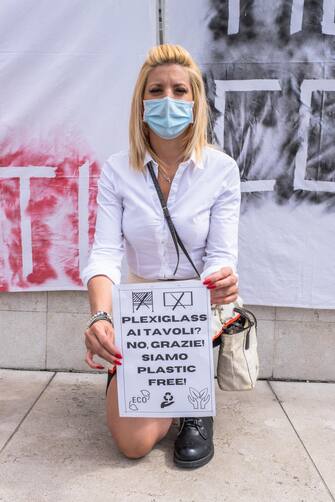 Flash mob ristoratori Milano