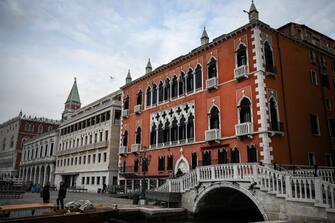 The Hotel Danieli is pictured on January 9, 2022 in Venice. - The "Four Seasons hotel group" has purchased the Hotel Danieli, the oldest and one of the most prestigious hotels in the city. (Photo by MARCO BERTORELLO / AFP) (Photo by MARCO BERTORELLO/AFP via Getty Images)
