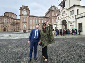 Gessica Notaro sposa Filippo Bologni alla Reggia di Venaria