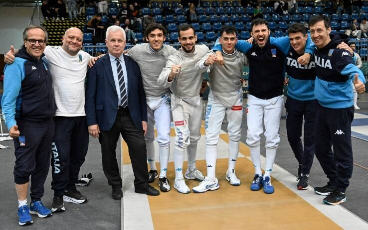 Scherma, sciabola maschile