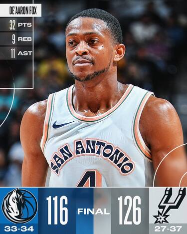 SAN ANTONIO SPURS-DALLAS MAVERICKS 126-116