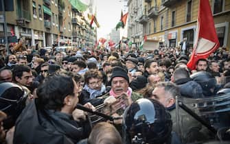 Le manifestazioni a Milano
