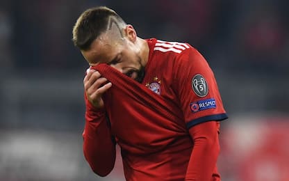 Ribery perde la testa, schiaffi a un giornalista