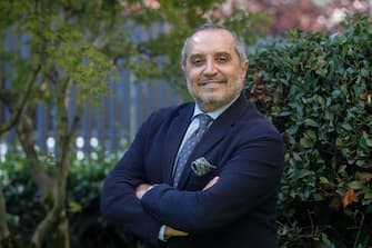 Franco Di Mare, direttore di Rai3, durante la presentazione della trasmissione televisiva ''Titolo V'' in onda su Rai3, Roma 21 ottobre 2020. ANSA/FABIO FRUSTACI