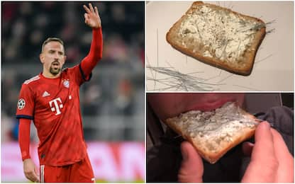 "Se segna Ribery mangio una scopa". Detto, fatto!