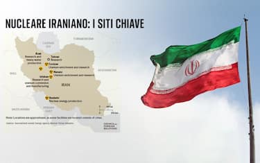 I principali siti del programma nucleare iraniano
