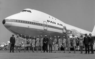 1970- Primo volo B747 PanAmerican
Neg. n. 69216                      02.06.1970