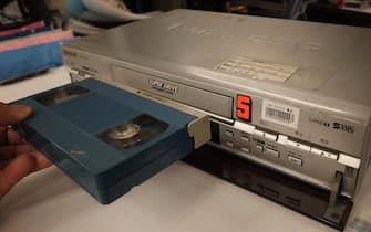 Lettore di videocassette