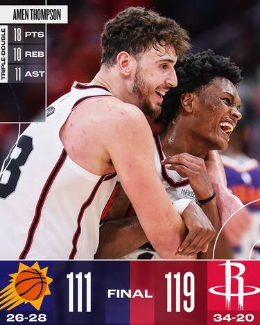 HOUSTON ROCKETS-PHOENIX SUNS 119-111