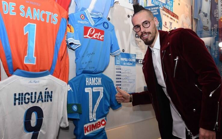 Maglia hamsik napoli clearance
