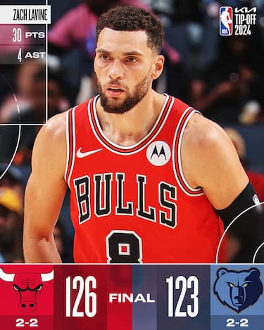 MEMPHIS GRIZZLIES-CHICAGO BULLS 123-126