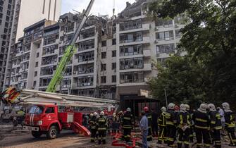 kiev bombardamenti