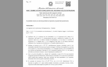 Il primo problema allo Scientifico