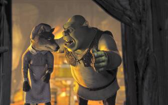 Una scena del film "Shrek", uscito nel 2001