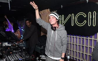 <<performs>> at Lavo on January 21, 2012 in New York City.