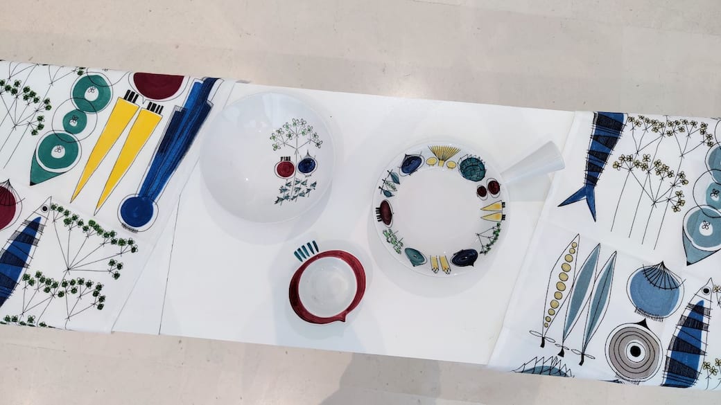 Una veduta della mostra Nordic Table Design. Una Silenziosa Rivoluzione Femminile (1900-1970). Courtesy MIC Faenza
