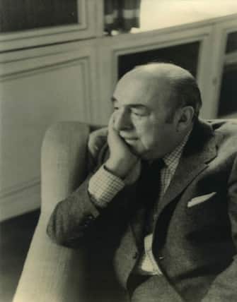 The writer and Chilean poet Pablo Neruda