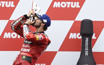 TT CIRCUIT ASSEN, NETHERLANDS - JUNE 26: Francesco Bagnaia, Ducati Team during the Dutch GP at TT Circuit Assen on Sunday June 26, 2022 in Assen, Netherlands. (Photo by Gold and Goose / LAT Images)