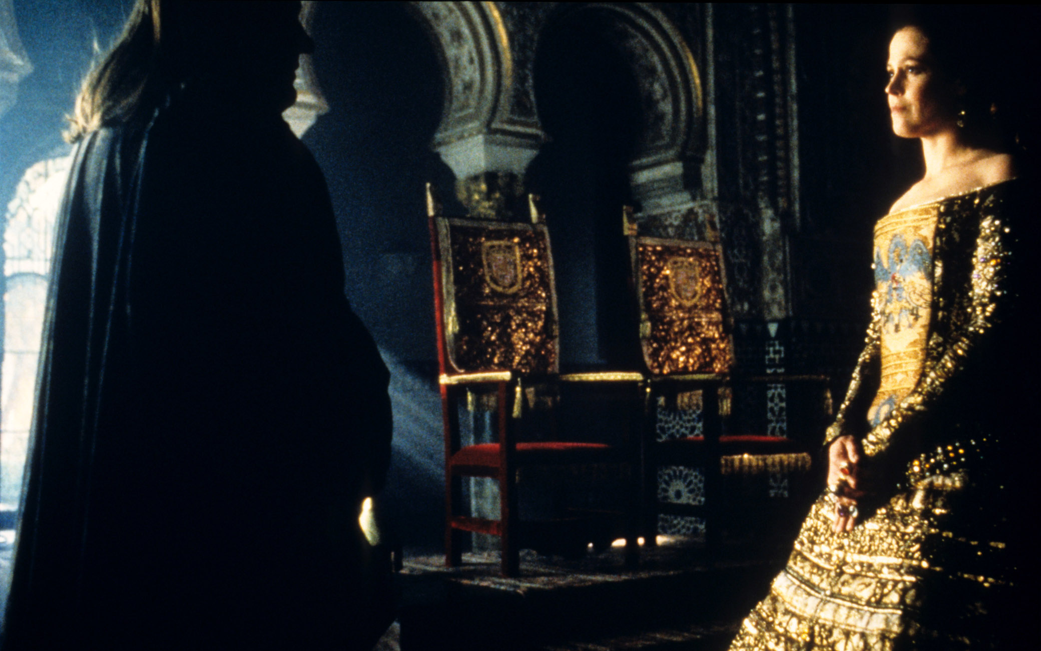 film : 1492 - La conquista del paradiso
  -  nella foto : Gérard Depardieu, Sigourney Weaver
  -  titolo originale : 1492: Conquest of Paradise
  -  genere : avventura, biografico, drammatico
  -  regia : Ridley Scott