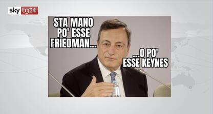 Keynesiano o liberista? L'identikit di Mario Draghi in un meme