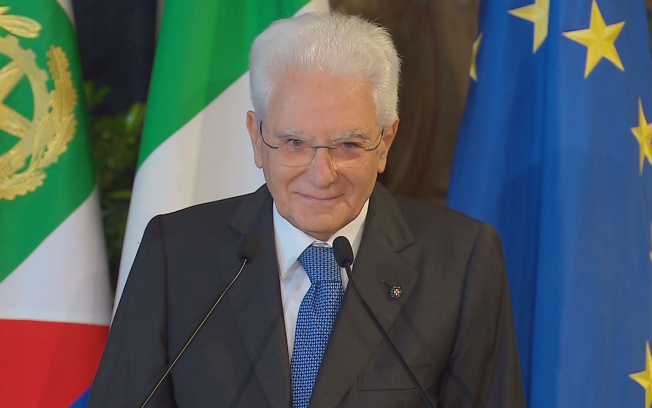 Mattarella: "Complimenti, adesso Milano-Cortina"